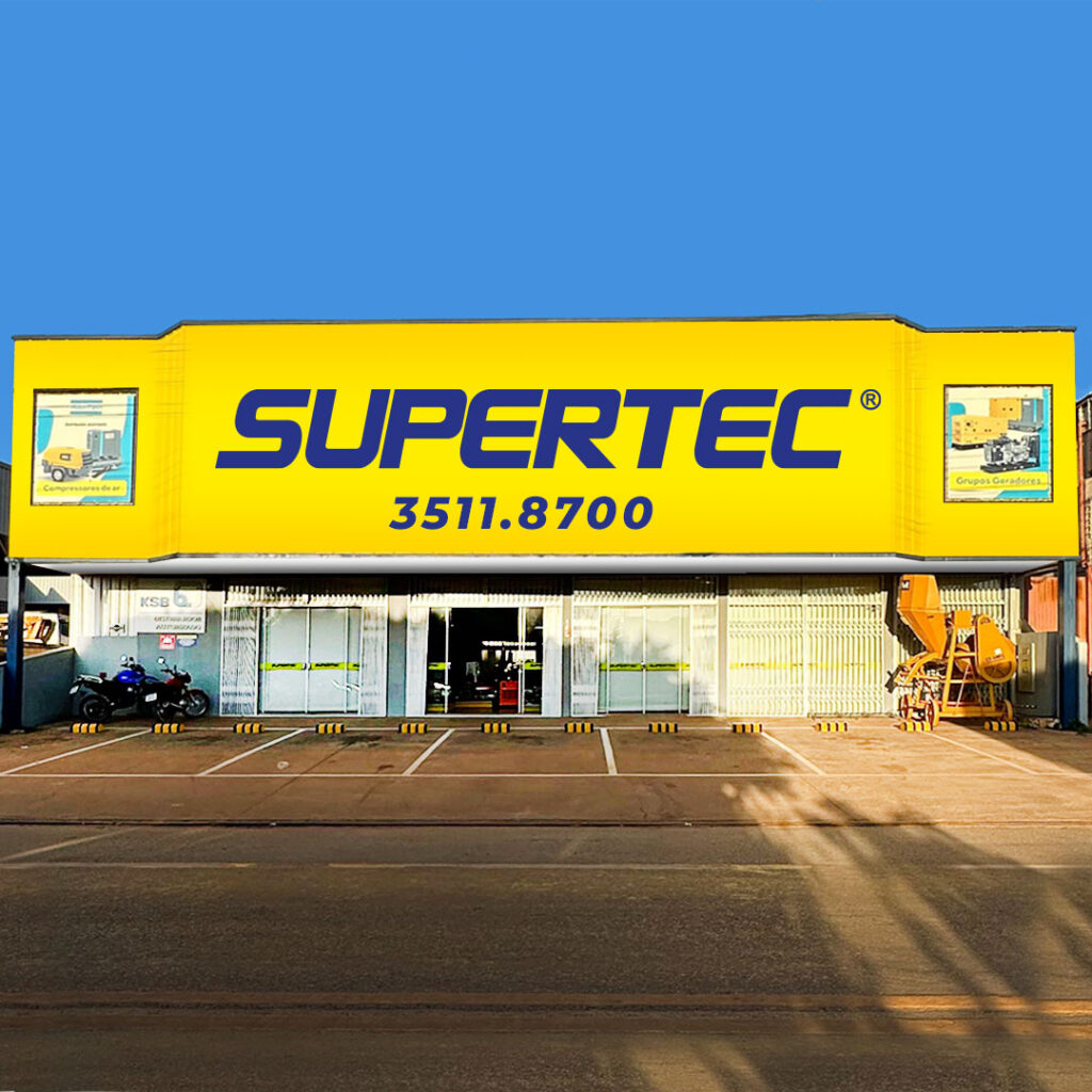 Imagem da fachada da loja Supertec unidade Sinop
